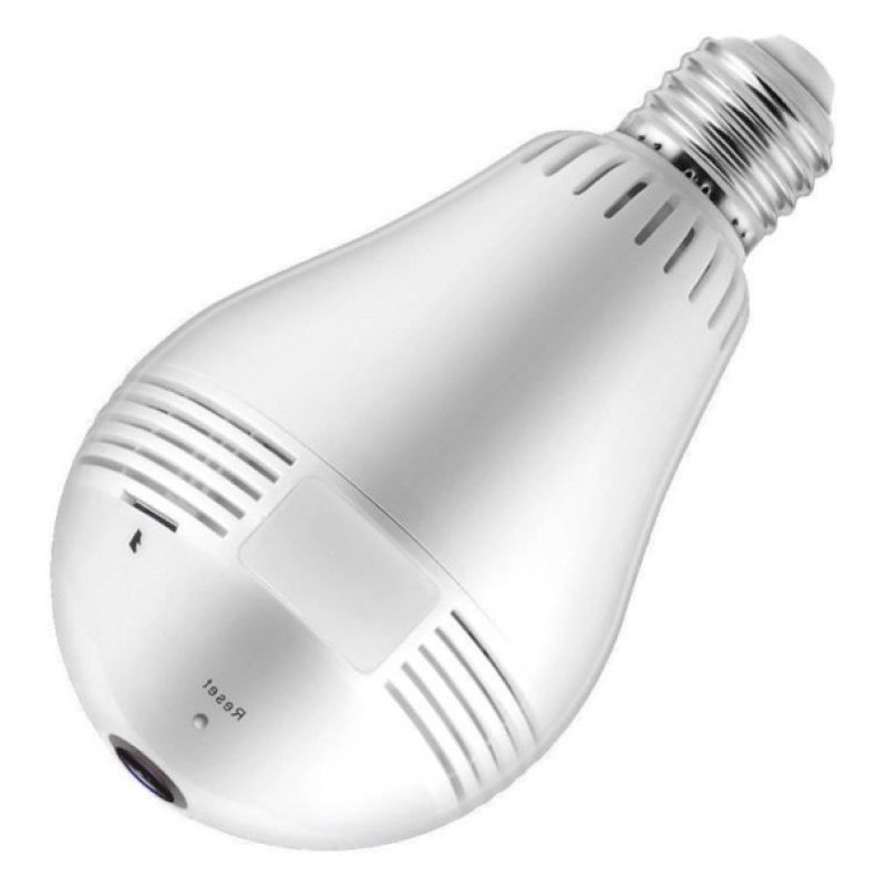 Videocamera VR sorveglianza wireless lampadina telecamera E27 360 gradi
