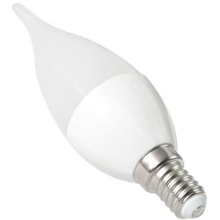 Lampadina LED candela luce 4 W E14 ecologica bulbo bagno casa interno