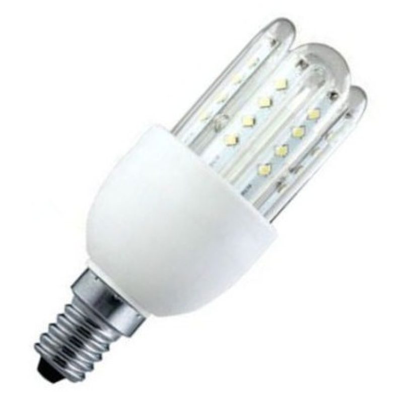 Lampadina LED candela luce 6 W E14 ecologica bulbo bagno casa interno