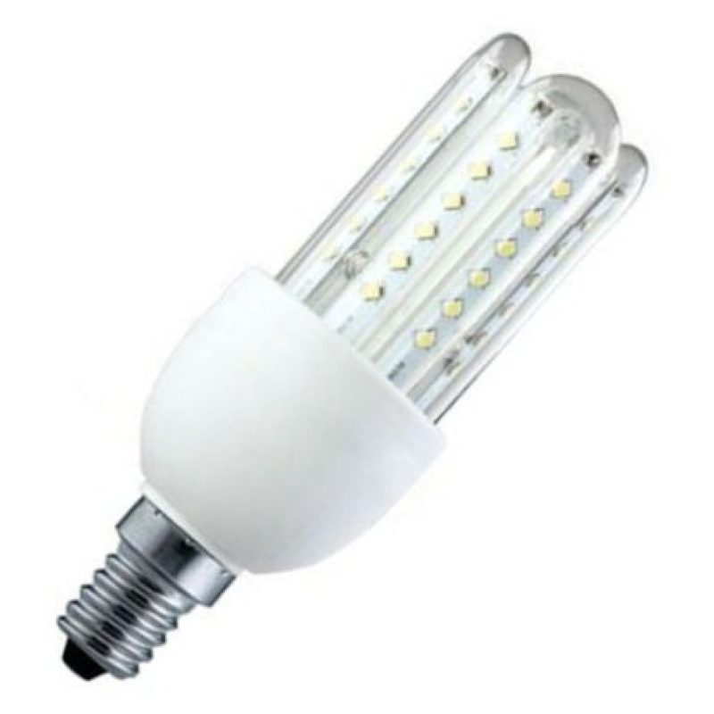 Lampadina LED candela luce 6 W E14 ecologica bulbo bagno casa interno
