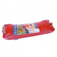 Seggiolino per Altalena con corde tavoletta in plastica Adriatic bambini rossa