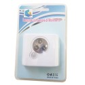 Luce cortesia 3 LED sensore movimento automatico casa muro parete armadio