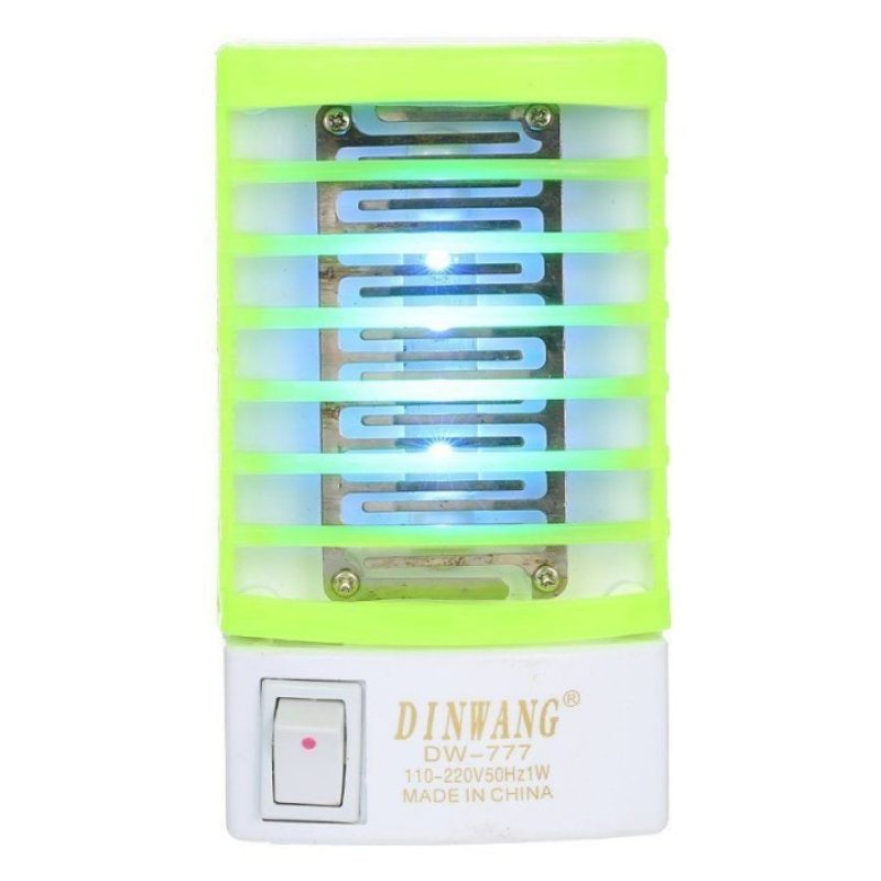 Lampada anti zanzare muro insetticida elettrica spina luce esca insetti mosche