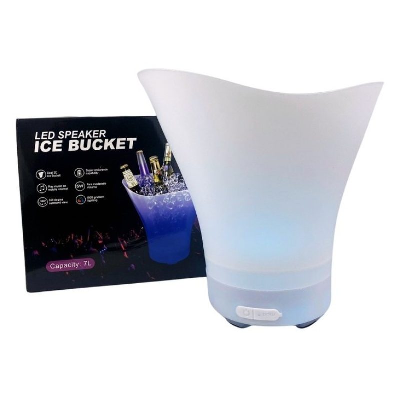 Secchiello Ghiaccio Cestello 7 L LED RGB Ice Bucket for category_name