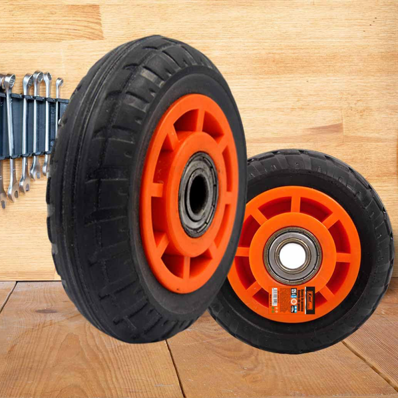 Kmt Style Ruota Tubeless Antiforatura in PVC e Gomma per Carriola C...