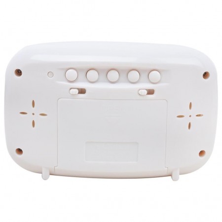 Orologio LCD sveglia illuminata LED temperature display allarme datario colore