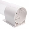 Dispenser da parete porta bicchieri tazze plastica fissaggio adesivo o viti