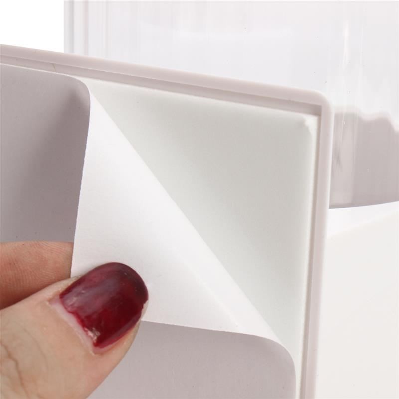 Dispenser da parete porta bicchieri tazze plastica fissaggio adesivo o viti