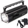 Torcia a mano LED lampada subacquea immersioni sub diving pesca IPX8 8000LM