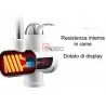 Riscaldatore acqua calda bagno cucina elettrico cavo caldaia display rubinetto
