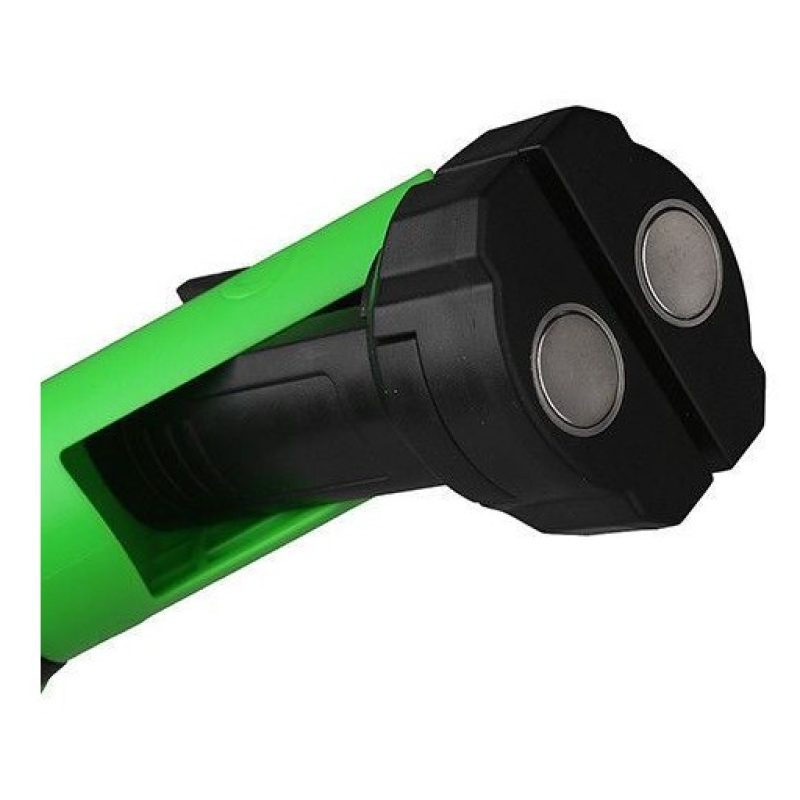 Torcia LED martello vetro lampada ricaricabile magnetica pinza officina garage