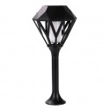 Lampada solare da esterno effetto fiaccola fiamma impermeabile vari montaggi