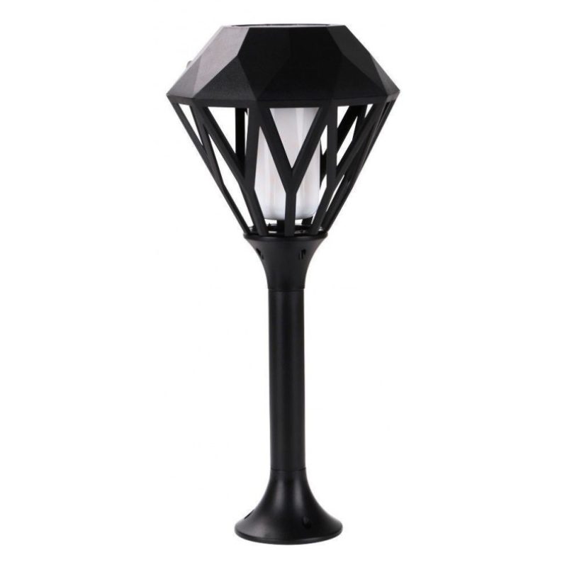 Lampada solare da esterno effetto fiaccola fiamma impermeabile vari montaggi
