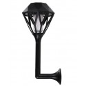 Lampada solare da esterno effetto fiaccola fiamma impermeabile vari montaggi