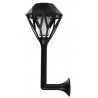 Lampada solare da esterno effetto fiaccola fiamma impermeabile vari montaggi