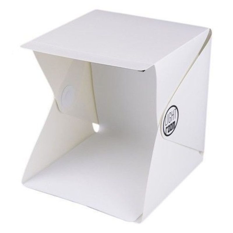 DOBO Studio fotografico cubo tenda box luce LED 4 sfondi kit foto e...