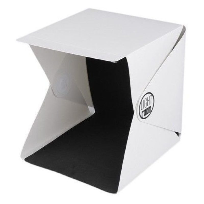 DOBO Studio fotografico cubo tenda box luce LED 4 sfondi kit foto e...