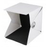 Studio fotografico cubo tenda box luce LED doppio sfondo kit foto esposizione