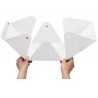 Studio fotografico cubo tenda box luce LED doppio sfondo kit foto esposizione