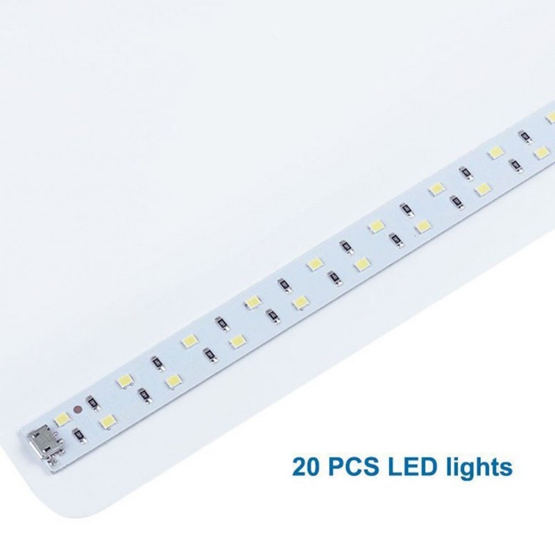 DOBO Studio fotografico cubo tenda box luce LED 4 sfondi kit foto e...