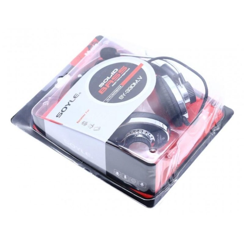 Cuffie Skype PC Headset Headphones con microfono Computer Gaming Chat 2 jack 3.5