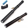 Torcia tattica militare 50000W zoom allungabile fino a 40cm manganello sicurezza