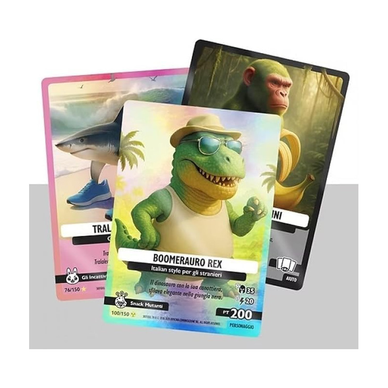 Skifidol Skifidol Italian Brainrot Box 24 Bustine TCG Carte Collezi...