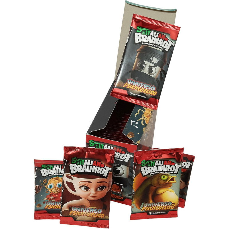 Skifidol Skifidol Italian Brainrot Box 24 Bustine TCG Carte Collezi...