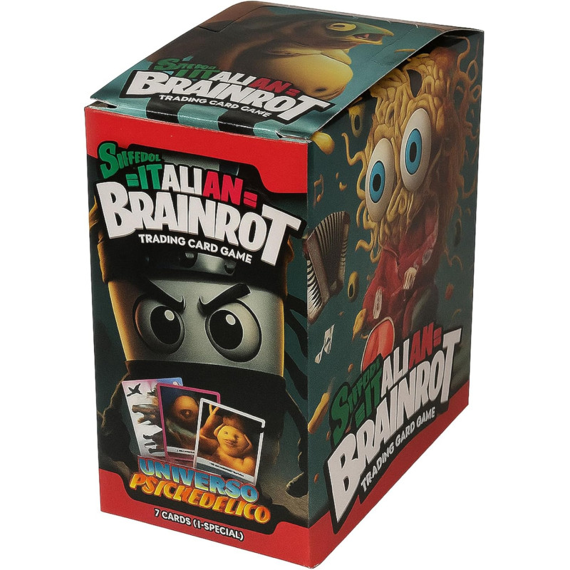 Skifidol Italian Brainrot Box 24 Bustine TCG Carte Collezionabili Meme Satira Trash | Ed. Italiana