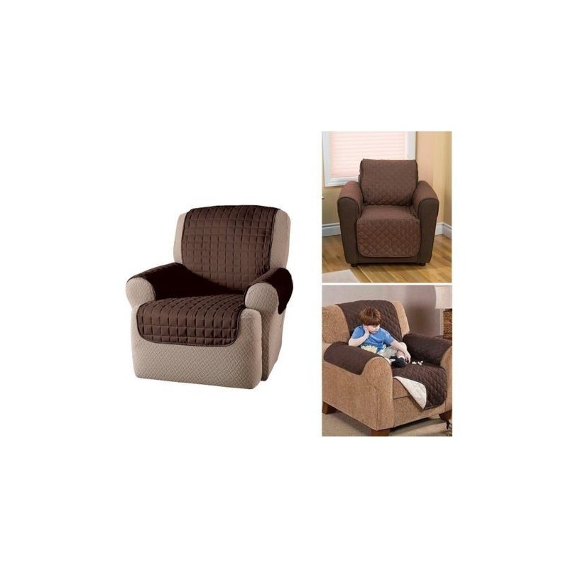 Copri poltrona reversibile protezione federa sofa peli cane gatto polvere coat