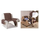 Copri poltrona reversibile protezione federa sofa peli cane gatto polvere coat
