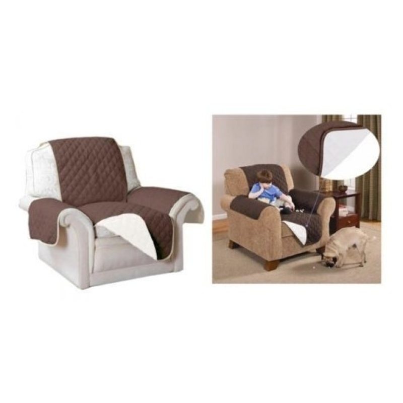 Copri poltrona reversibile protezione federa sofa peli cane gatto polvere coat