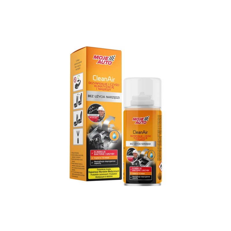 Moje Auto CleanAir Spray Disinfettante Climatizzatore Profumo Fresh 150ml