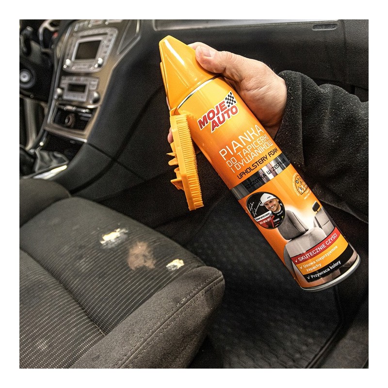 Moje AUTO Pulitore Tappezzeria Auto Moje Auto Spazzola inclusa Schi...