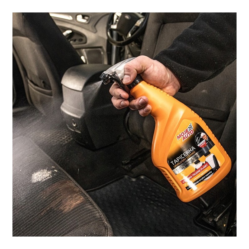 Moje AUTO Pulitore Tessuti 2 in1 Moje Auto 750ml detergente smacchi...