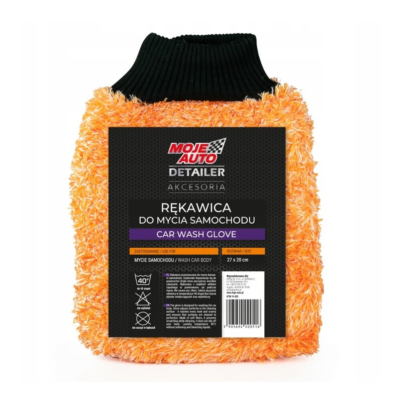 Guanto Moje Auto Detailer lavaggio carrozzeria vernice in fibra ultrasoft per Detailing