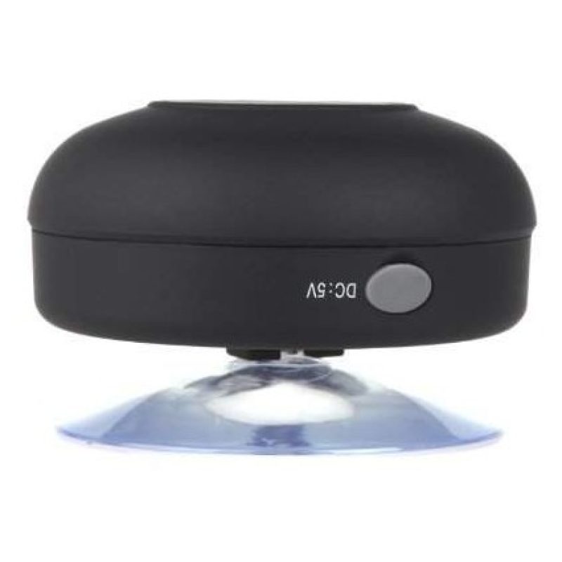 Cassa altoparlante Speaker Bluetooth impermeabile con ventosa per uso in bagno, spiaggia, piscina
