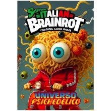 Album Skifidol Universo Psichedelico Italian Brainrot + 7 Carte Serie Alpha 1