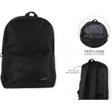 Zaino Classico Casual Scolastico Tela Rinforzata Resistente Colori Pastello