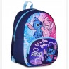 Seven Zainetto Asilo Stitch con Tasche e Zip Colorate – Schienale e...