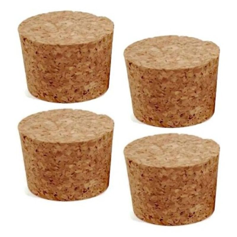 8x Tappi di sughero bottiglie bottiglia assortiti varie misure boccette cucina