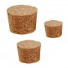 8x Tappi di sughero bottiglie bottiglia assortiti varie misure boccette cucina