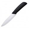 Coltello grande lama ceramica impugnatura gommata antiscivolo chef bianco cucina