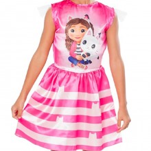 Rubies Costume Gabbys Dollhouse Costume carnevale Bambina 3-5 anni vestito