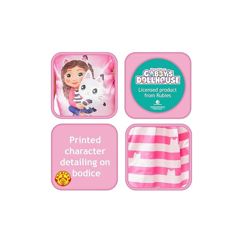 Rubie's Rubies Costume Gabbys Dollhouse Costume carnevale Bambina 3...