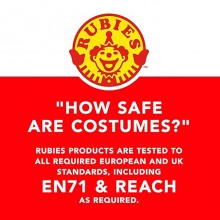 Rubies Costume Gabby Siregatta Costume carnevale Bambina 3-5 anni vestito