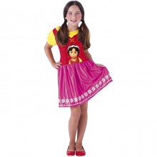 Costume Heidi Rubie's official vestito bambina travestimento carnevale 3-7 anni