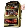 Salvadanaio mini Slot Machine Leva Stile Las Vegas Gioco Arcade 24x...