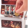 Salvadanaio mini Slot Machine Leva Stile Las Vegas Gioco Arcade 24x...
