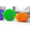 Set 3 Spugnette piatti stoviglie silicone salviette non abrasive antibatteriche